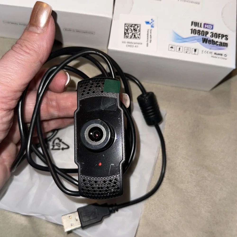 Webcam Full HD 1080P 30FPS New in Box Never Used